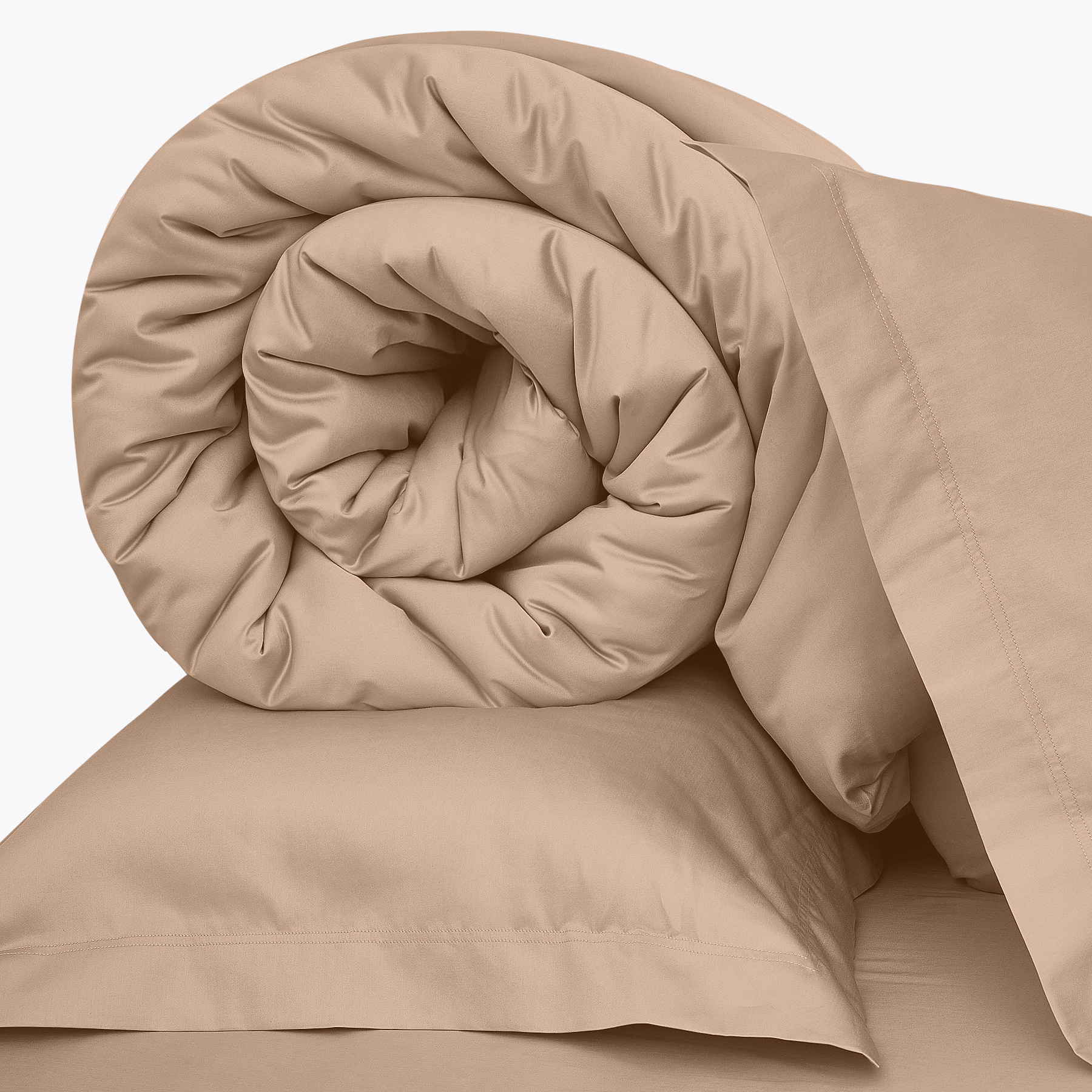 пододеяльник бежевый Santairi