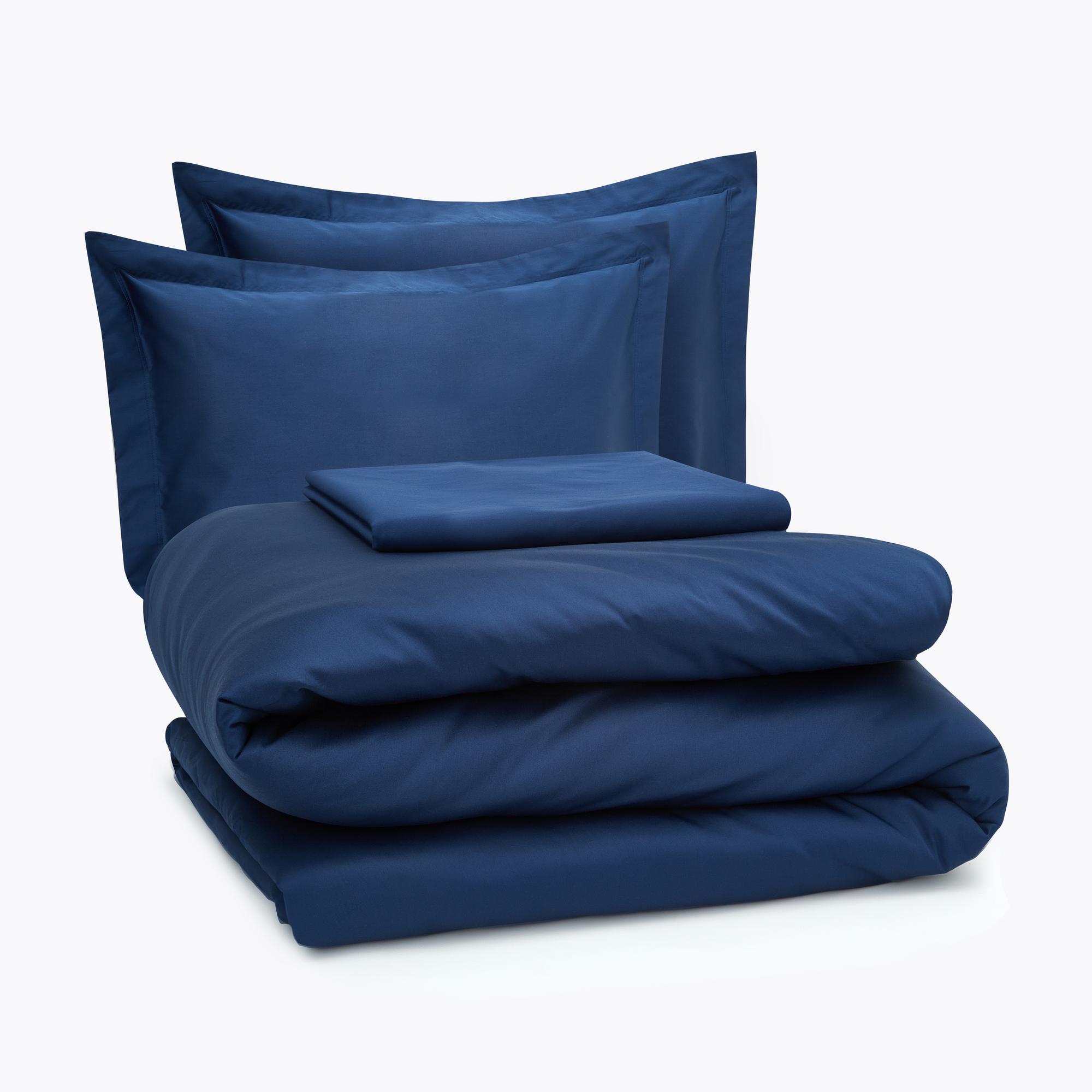 пододеяльник синий Santairi