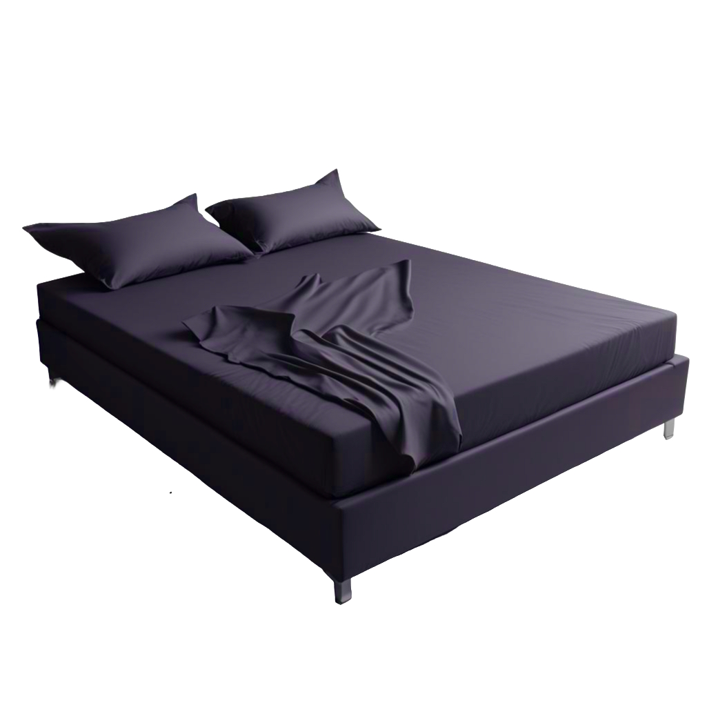 Простыня натяжная (на резинке) Аметист