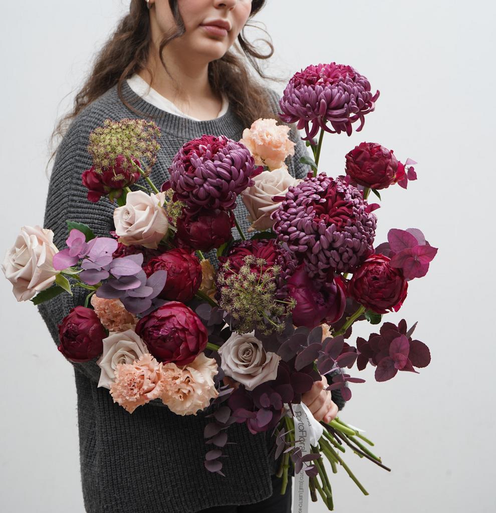 Авторский букет " Вечный роман"