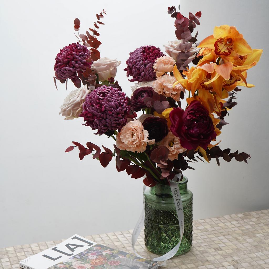 Авторский букет " Рассвет"