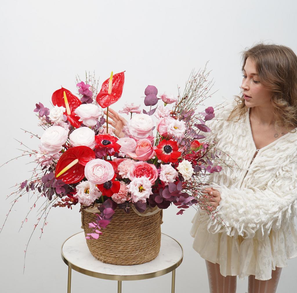 Композиция "Пылающая любовь"