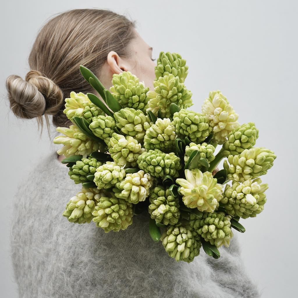 Монобукет гиацинтов