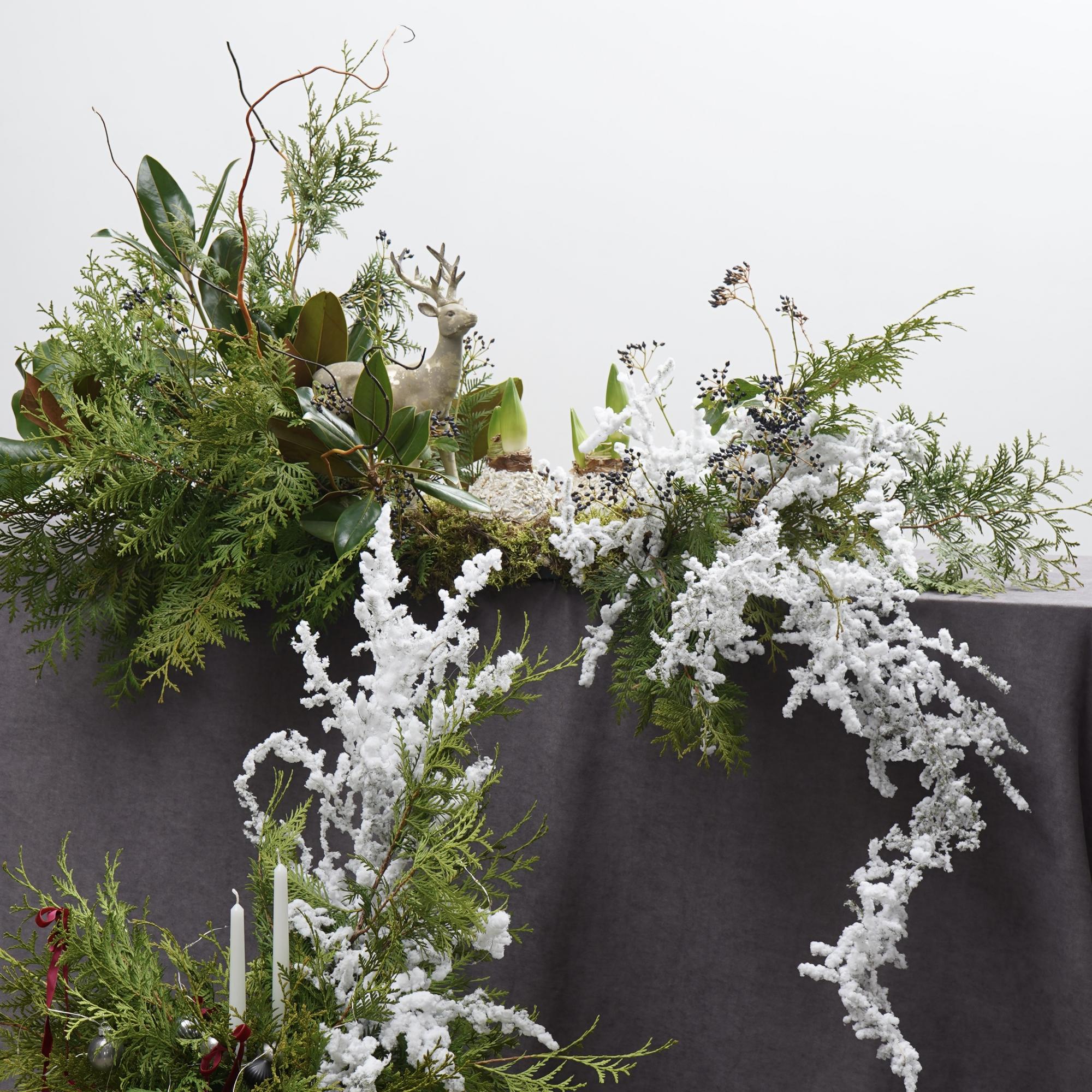 Новогодняя композиция "Изморозь"