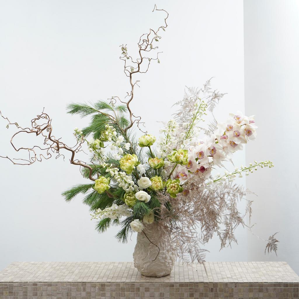 Авторский букет "Морозные узоры"