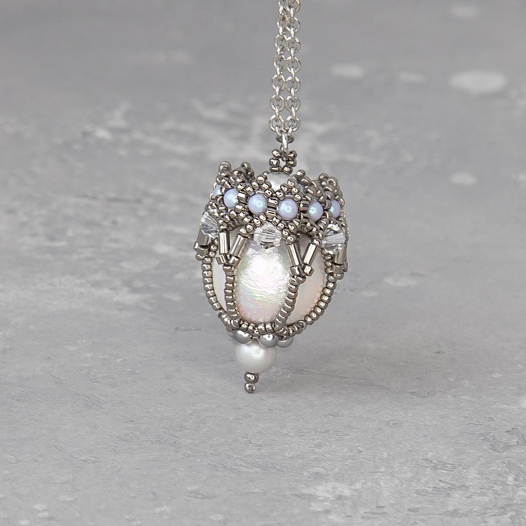 Мастер-класс по кулону "Фонарик №4"