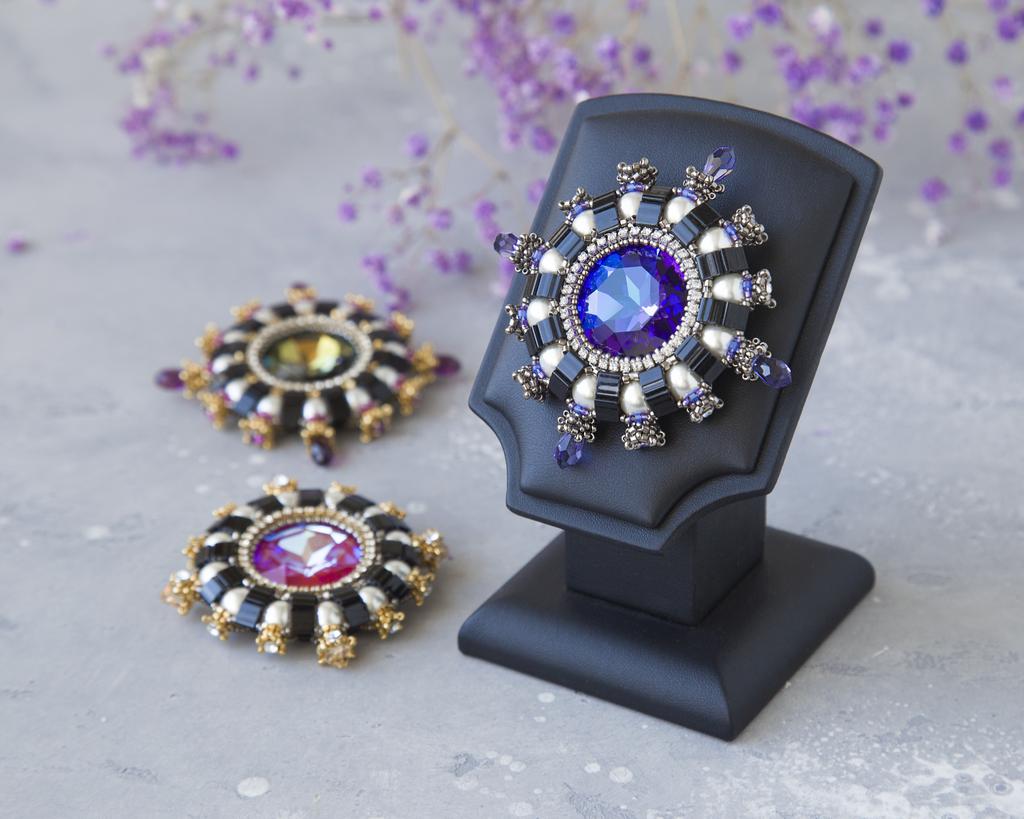 Мастер-класс по броши "Королевский орден"