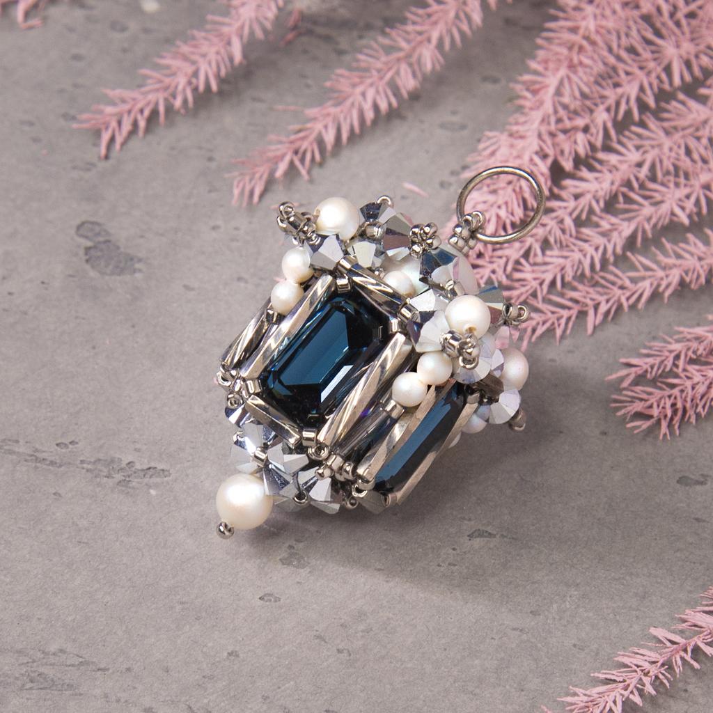 Мастер-класс по кулону "Фонарик №5"