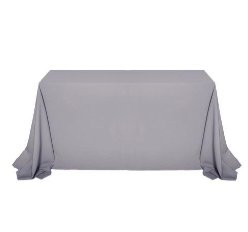 Скатерть Серая, ткань канвас