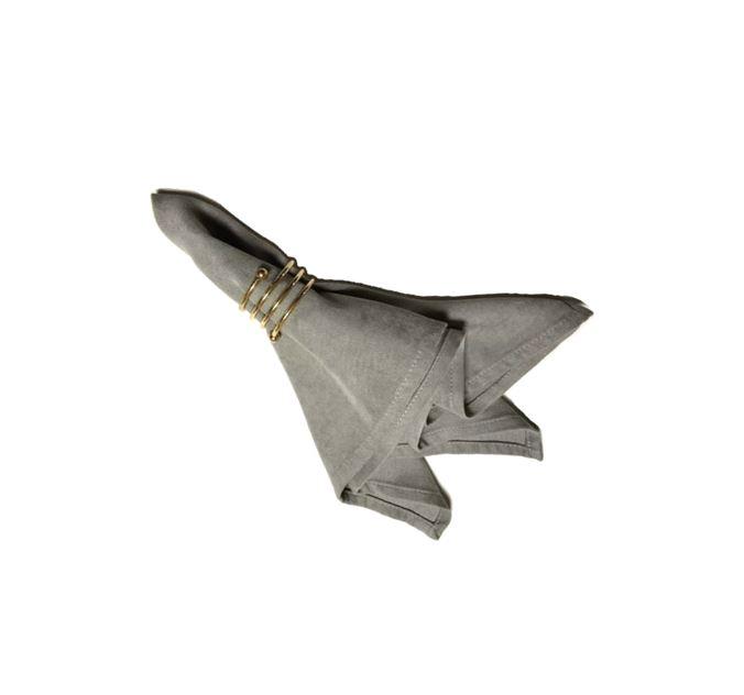 Салфетки серый канвас