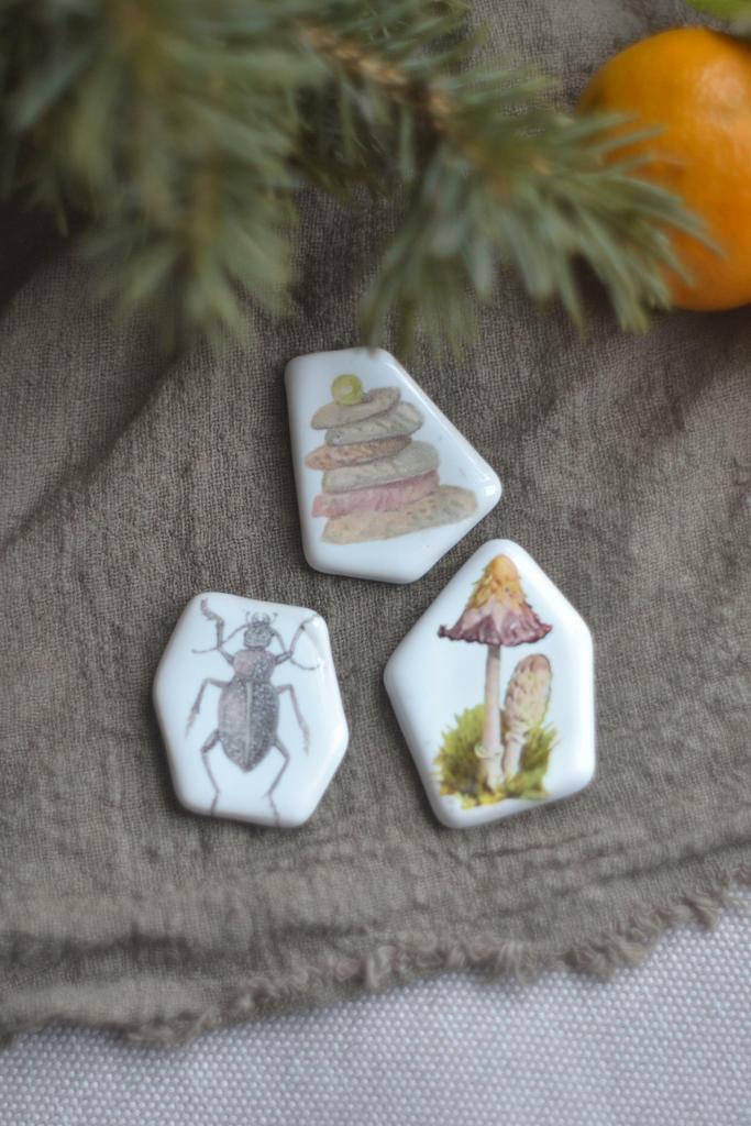 Набор кабошонов "Природоведенье"