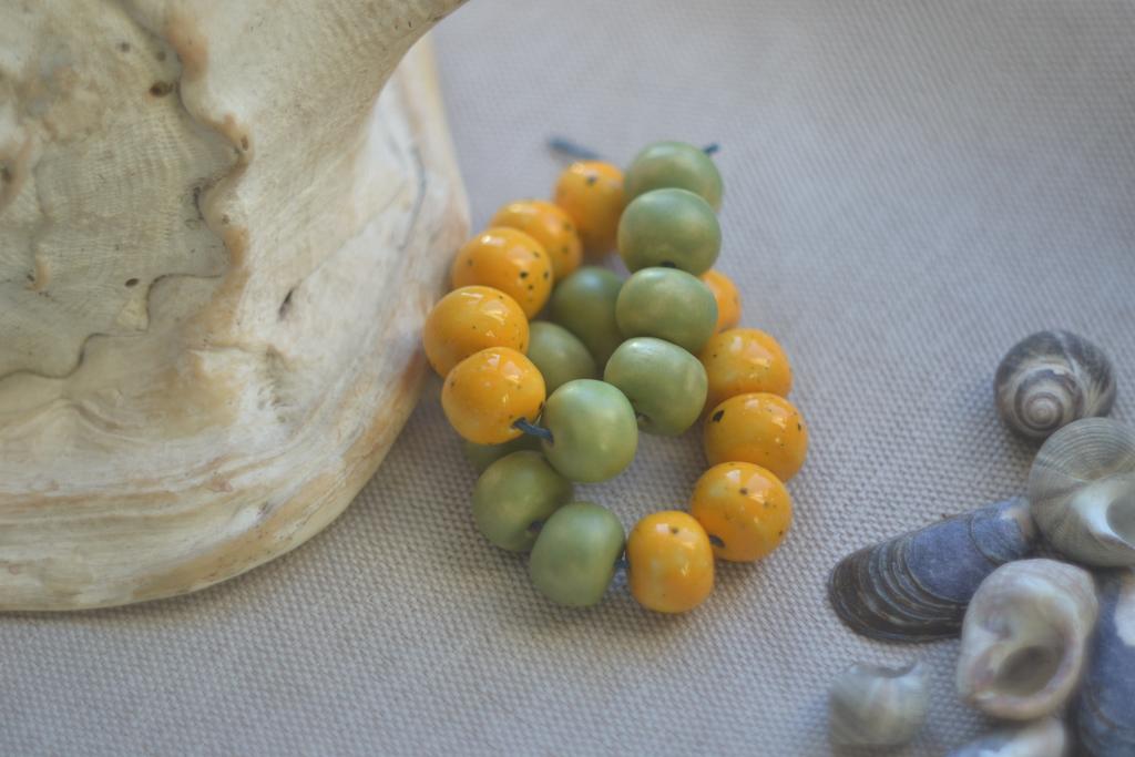 Набор бусин "Акация"