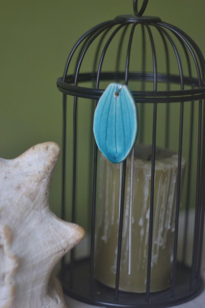 Шпилька "ледяной лист "