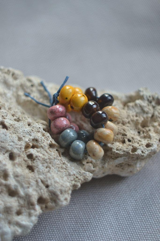 Набор бусин "Горячий асфальт"