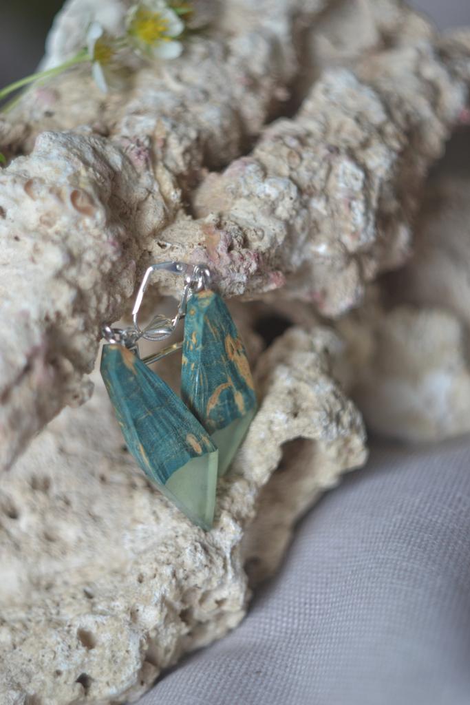 Серьги "Глубина"