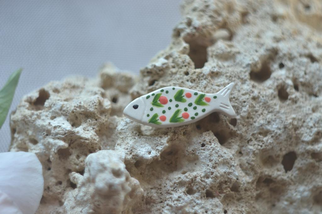 Брошь "Рыбка"