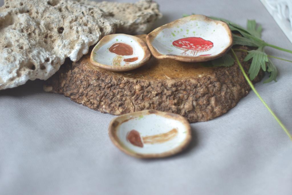 Набор мисочек "Грибы"