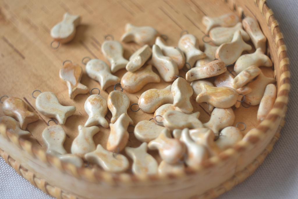 Керамический подвес "крекер-рыбка"