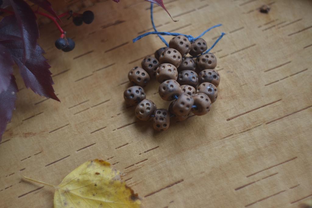 Набор бусин "Точки "