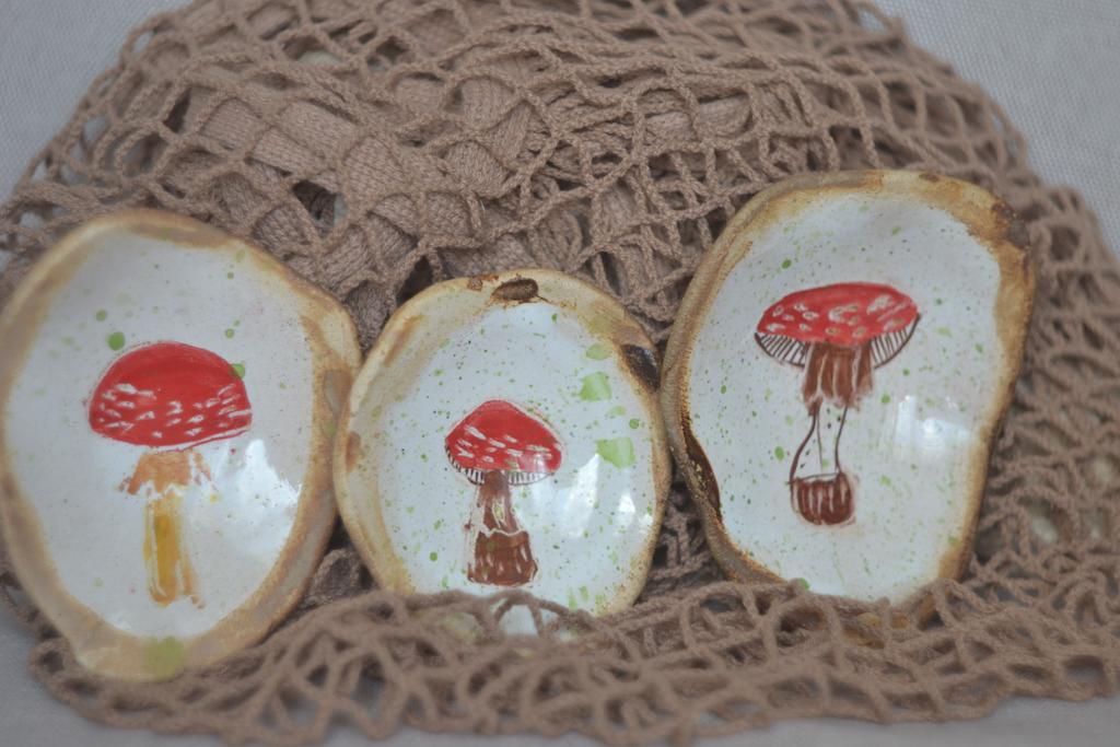 Набор мисочек "Грибы"