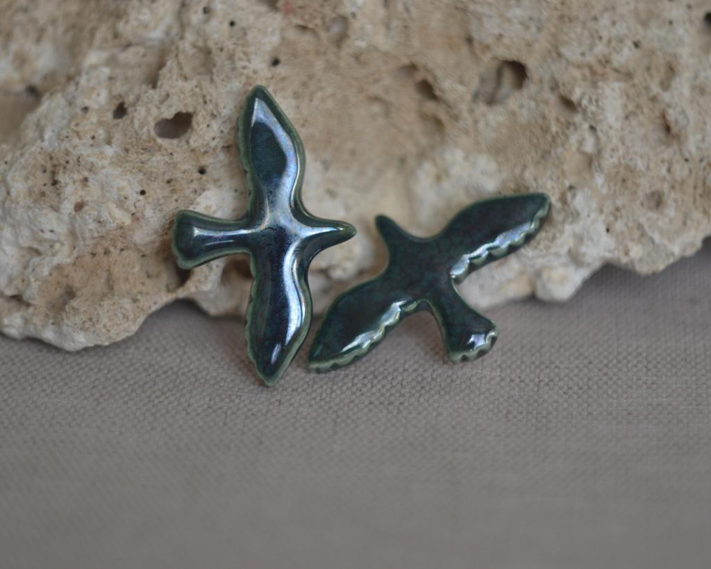 Брошь "Птаха  "