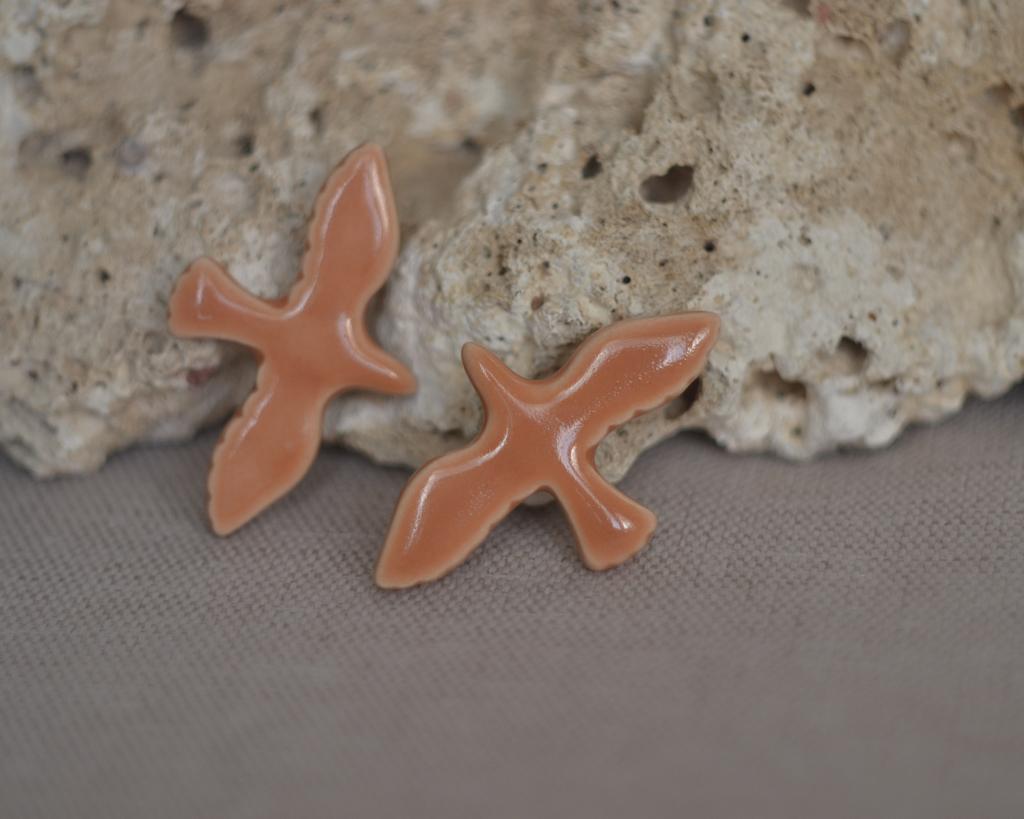 Брошь "Птаха  "