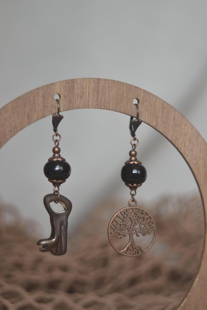 Серьги "Ключ"