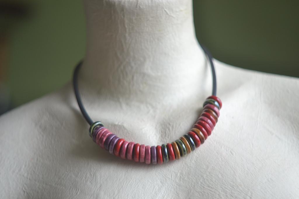 Колье  "Розы"