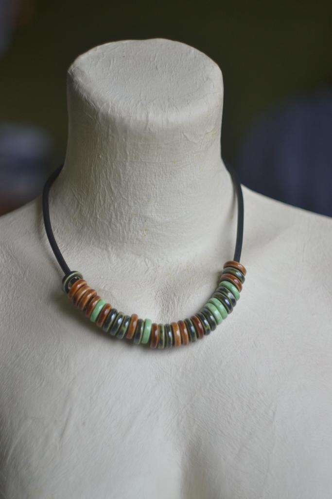 Колье  "Лес"