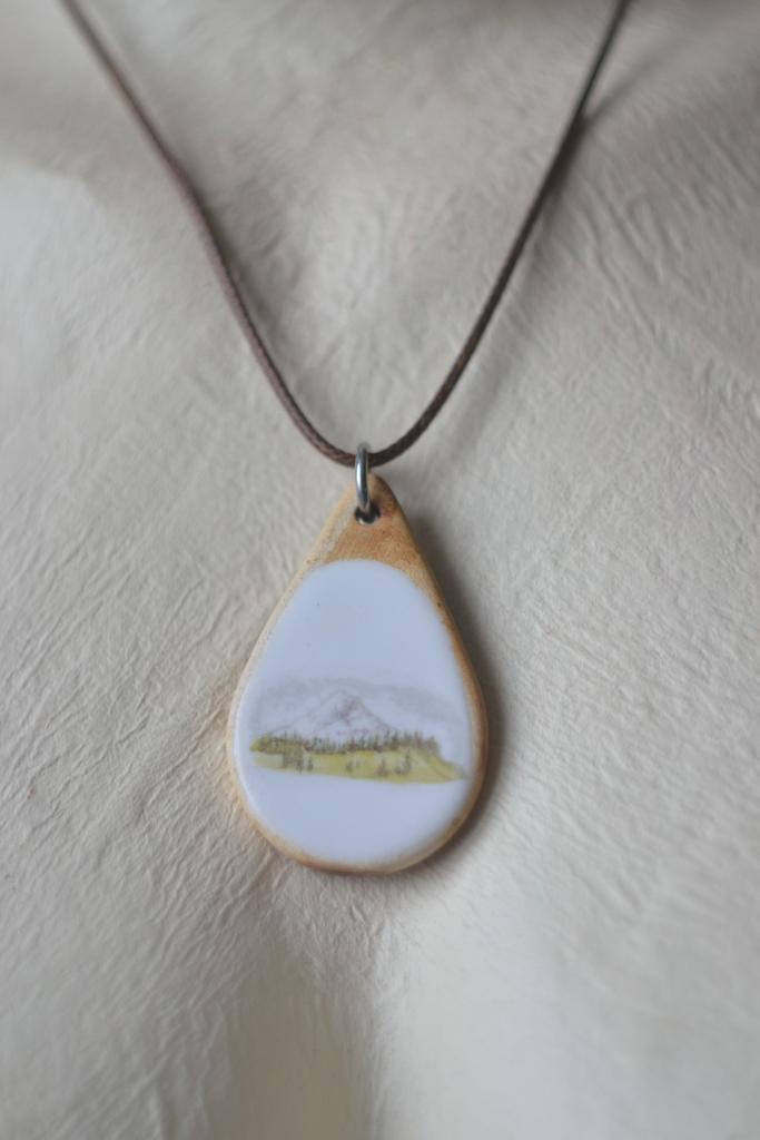 Подвеска с деколью "Алтай "