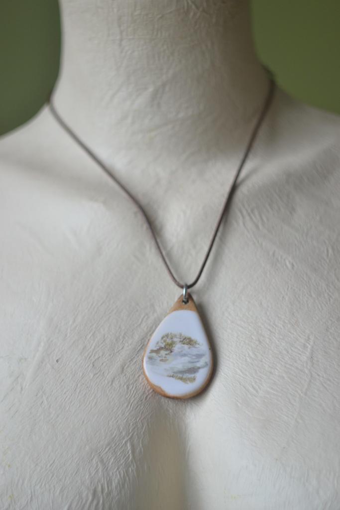 Подвеска с деколью "Алтай "