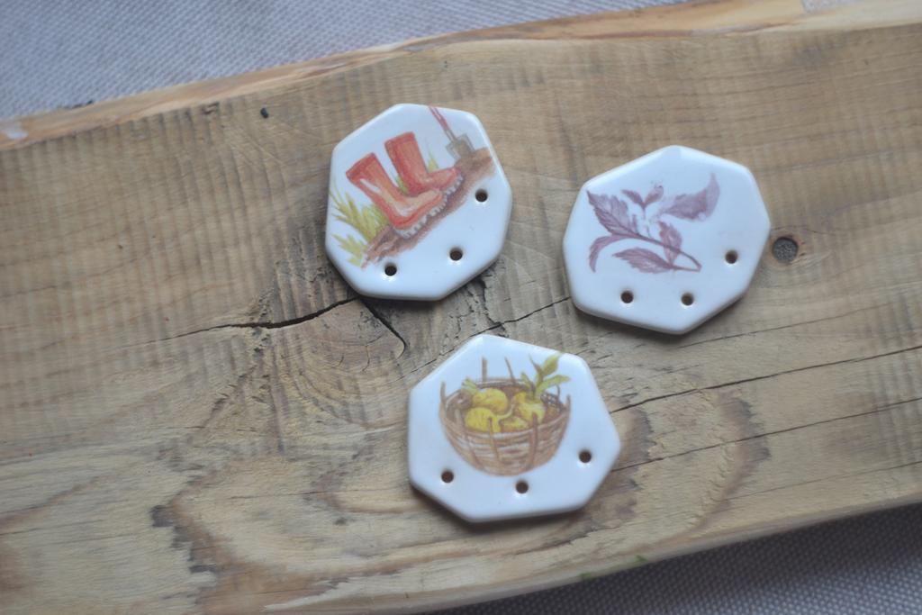 Набор кабошонов "Огород "