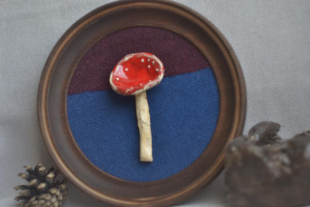 Панно на стену  большое  "Мухомор"