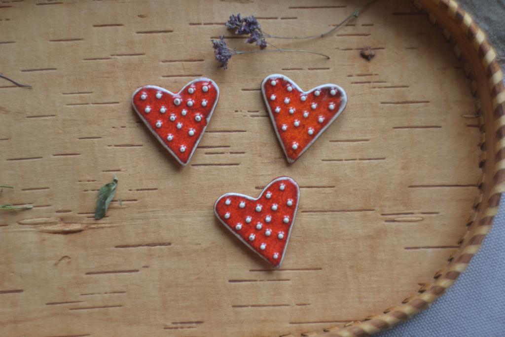 набор магнитов "мухоморы"