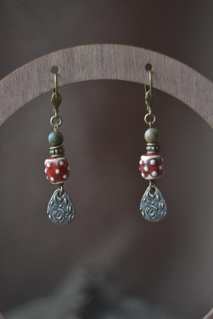 Серьги "Кружево"