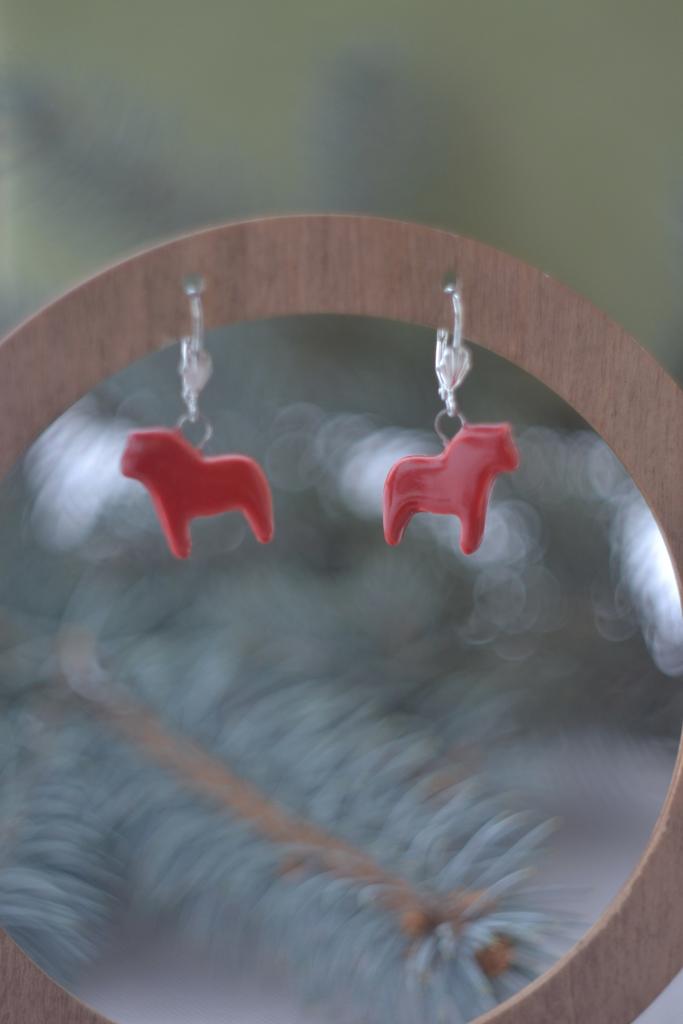 Серьги "Лошадки "