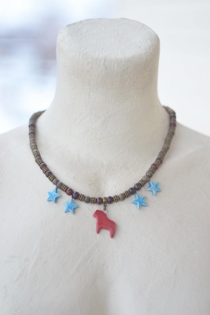 Колье "Лошадка"