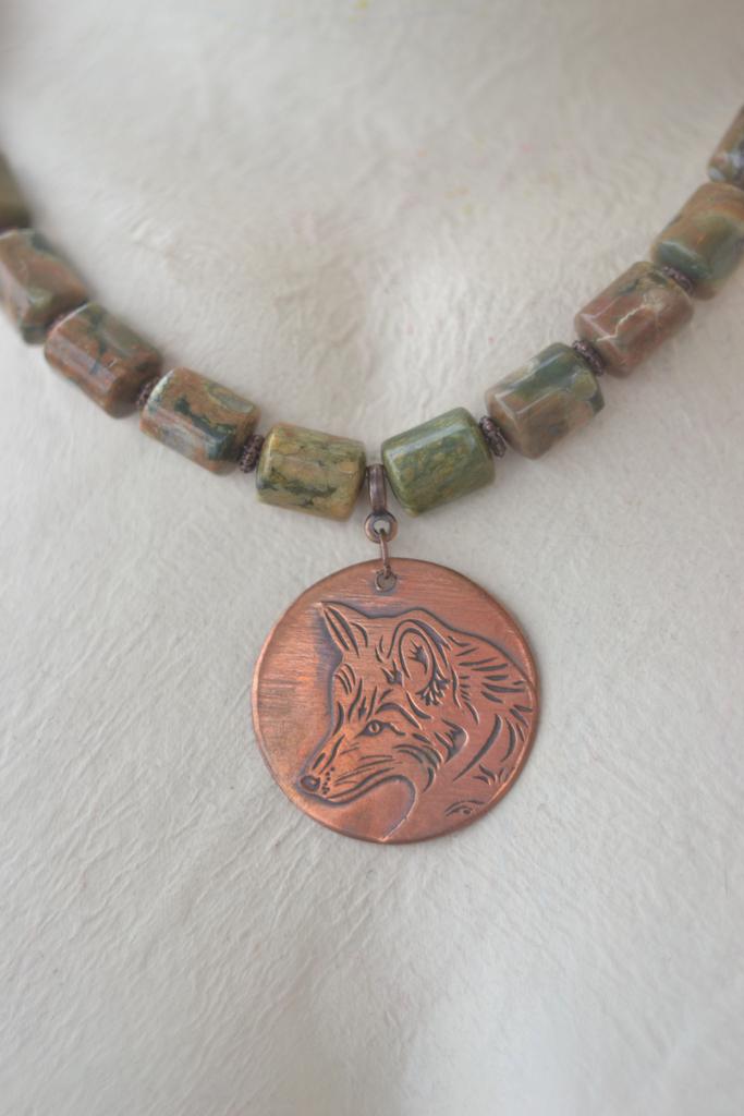 Колье "Лиса"