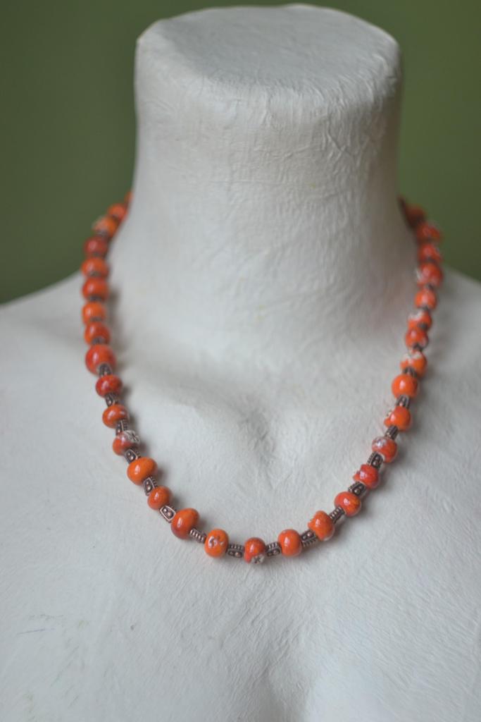 Бусы "Рябиновые "