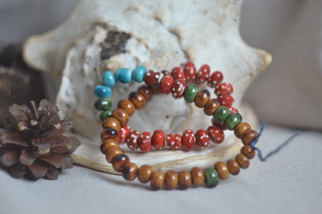 Большой набор бусин с браком