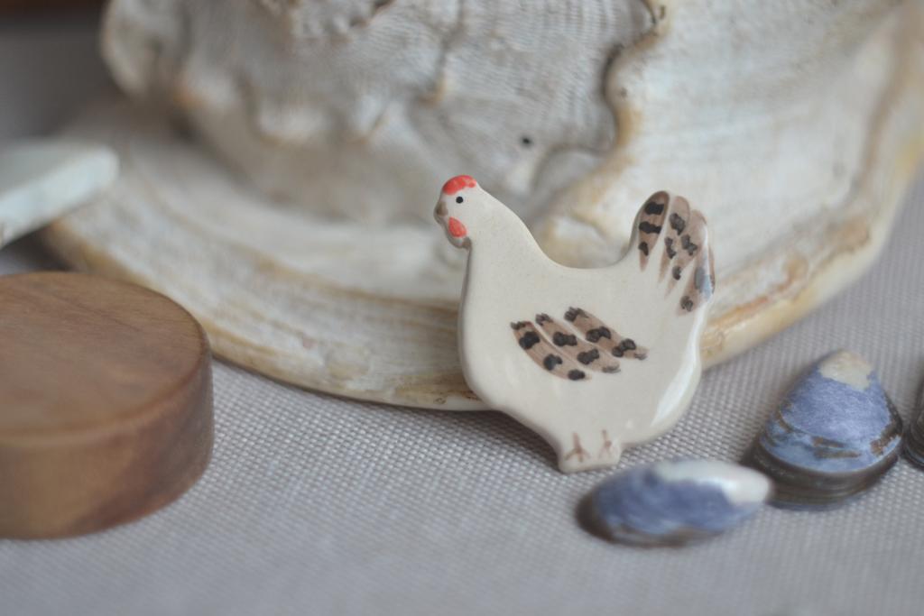 Брошь "Моя Курочка"