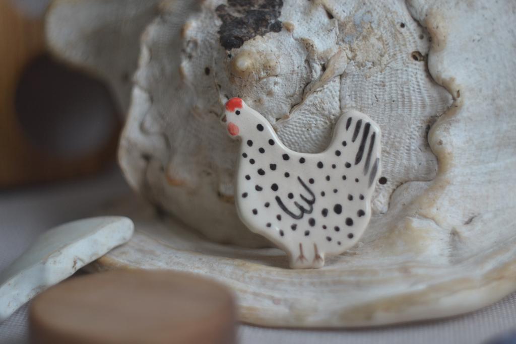 Брошь "Моя Курочка"