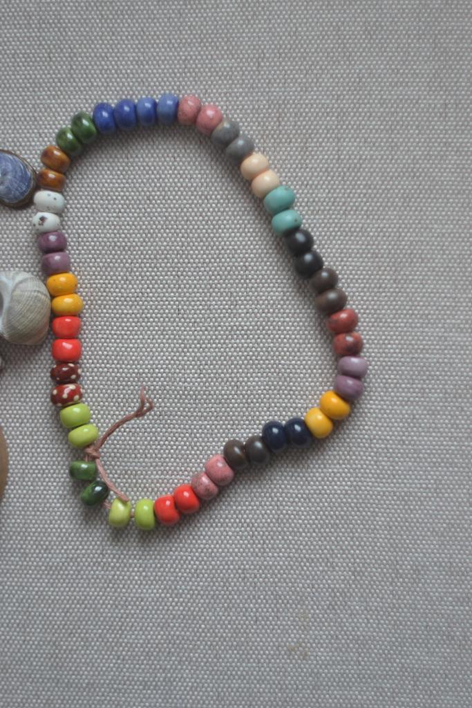 Набор бусин  0,9 см  "ягодки"