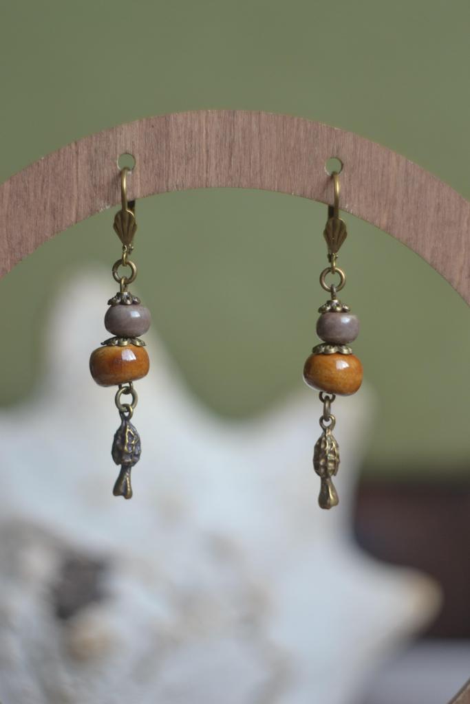 Серьги "Сморчки"