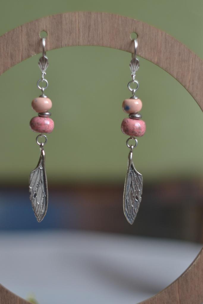 Серьги "стрекозы"