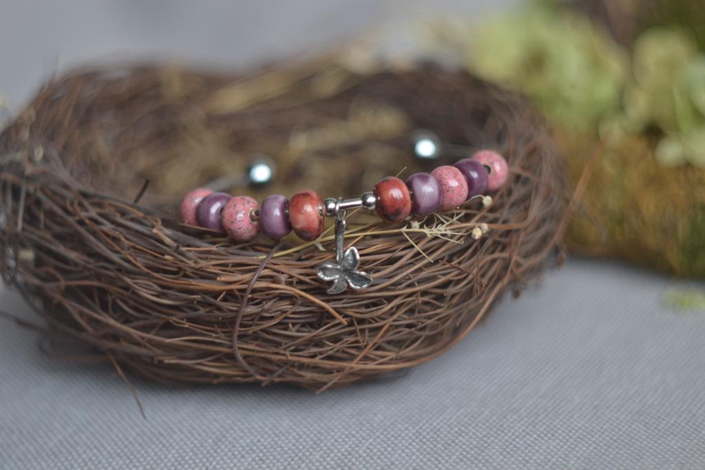 Браслет "сирень"