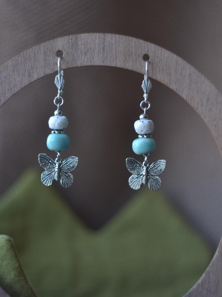 Серьги "Бабочки"