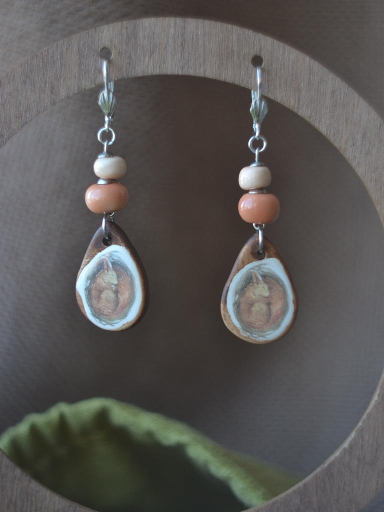 Серьги "Белочки"