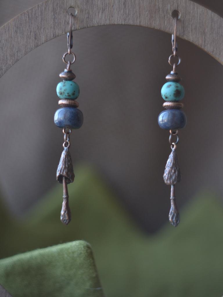 Серьги "Зонтики"