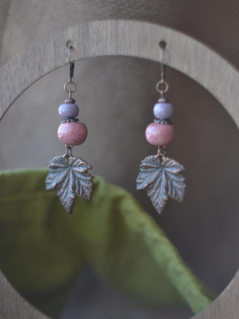 Серьги "Малина"